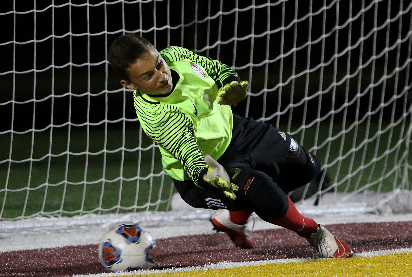 Crown Point goalie